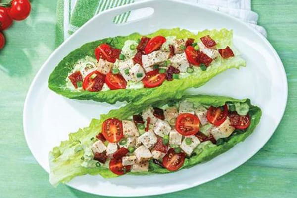 BLT Chicken Salad Cups